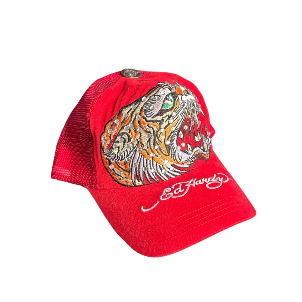 NWT Ed Hardy Graphic Vintage Tattoo Trucker Hat